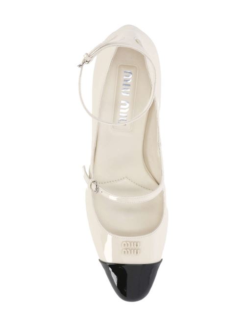 White&black pump Miu Miu | 5I079EF-02506EF0A72